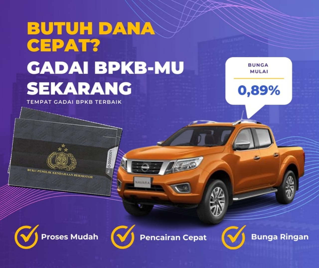 Kredit Jaminan Bpkb Mobil Nissan Navara Dapat Dana Berapa? Seperti Ini Simulasinya